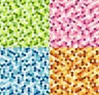 seamless geometric hexagonal pattern N10