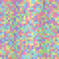 Colorful squares pattern background
