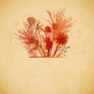 floral vintage background N2