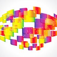 Multicolor abstract bright background N7