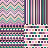 Seamless Geometric Pattern N167