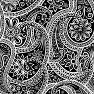 seamless pattern with paisley N27