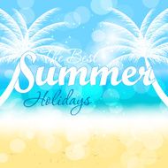 Summer holidays vector background N11