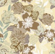 Seamless vector floral pattern N26