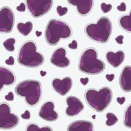 valentine seamless hearts pattern background N2