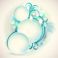 Abstract background with design elements N7