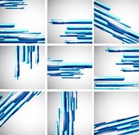 Blue lines backgrounds