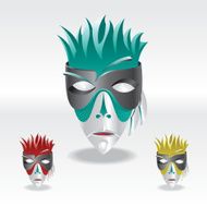 carnival mask N16