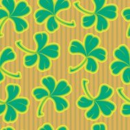 Seamless clover pattern N3