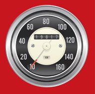 Vintage Speedometer
