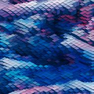abstract colorful 3D technology check pattern background N7