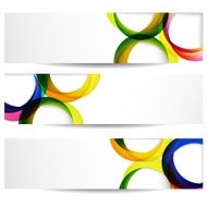 Abstract banners N8