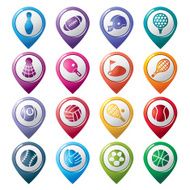 Sport Pointer Icons N2