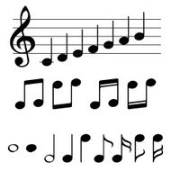 Note music vector