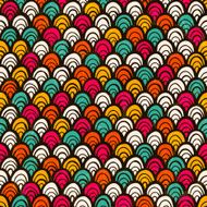 Seamless colorful hand drawn pattern N2
