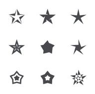 Vector stars set