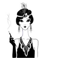 Art deco girl