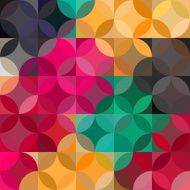 Abstract colorful geometric background N36