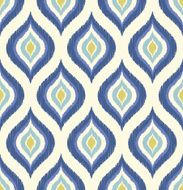 seamless curl ornament pattern N2