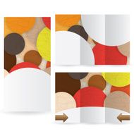 Vector Brochure Layout Design Template abstract N7