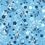 Seamless floral background N214