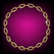 Gold chain N8