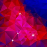 Abstract polygonal background N18
