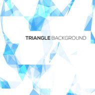 Abstract geometrical background with triangles