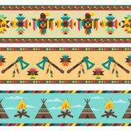 Ethnic seamless pattern in native style N5