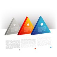Presentation template triangle graph