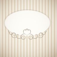 Frame in retro vintage background Vector illustration N7