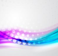 Blurred purple wave background