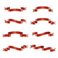 Red ribbons
