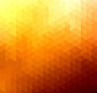 Abstract polygonal triangles poster N19