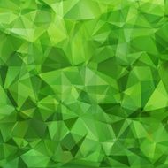 Abstract Green Triangles Background N6