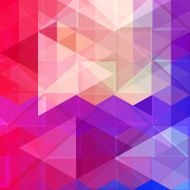 Abstract colorful triangle pattern background Vector N4