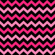 Cute Chevron seamless pattern ( black and pink )