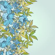 Cute floral seamless background N5