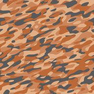 Camouflage Textile Pattern Orange Brown