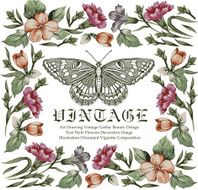 Greeting card Butterflies Beautiful frame with a flower ornament N5