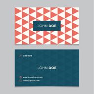 Business card template pattern background N3