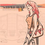 Urban fashion City and people N21