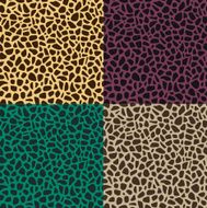 seamless animal skin leopard pattern