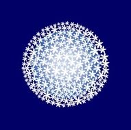 Floral snowball