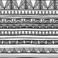 tribal pattern N685