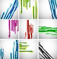 Vector lines backgrounds