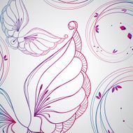 abstract floral background N60