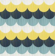 seamless scallop wave pattern