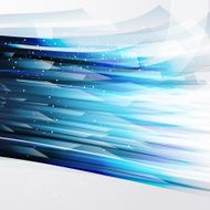 abstract turquoise design elements
