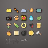 Flat Icons Set N21